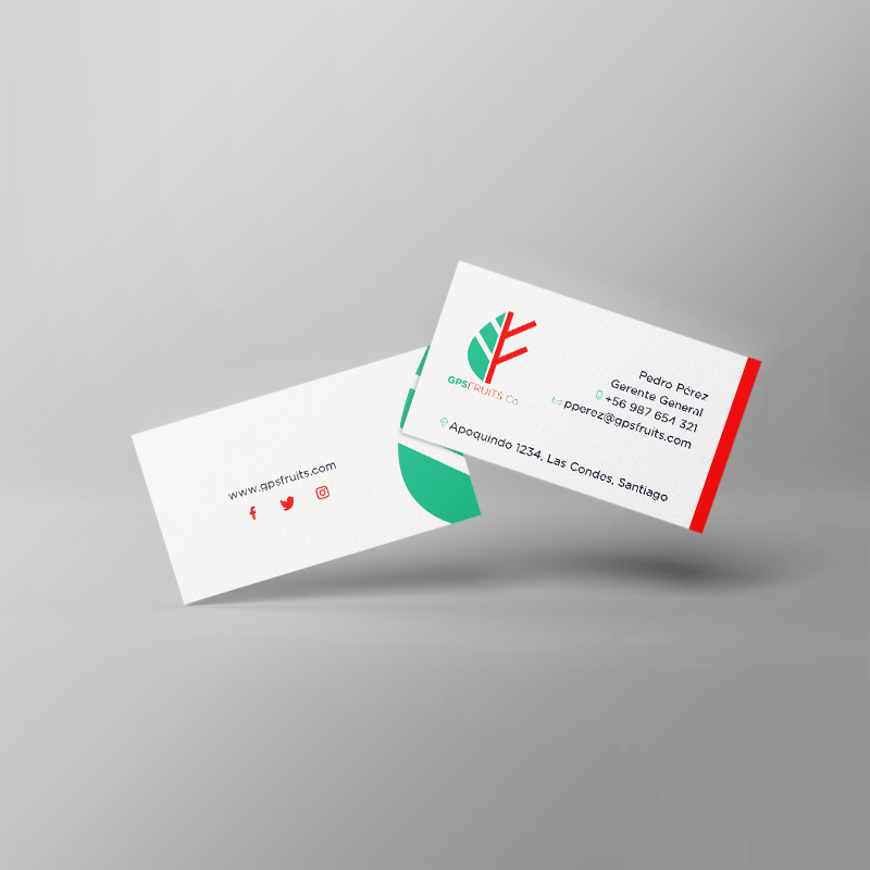 Mockup tarjeta